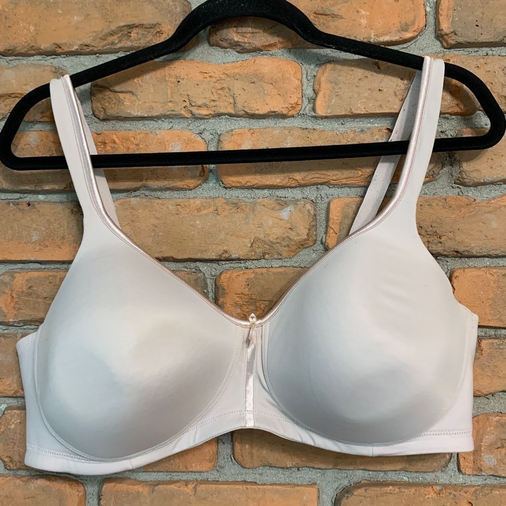 Vanity Fair Smoothing Minimizer Bra 72335‎ Womens Size 40D Pink Full Coverage